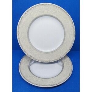 Johnson Brothers Acanthus Set Of 2 Vintage 8 1/4" Salad Plates